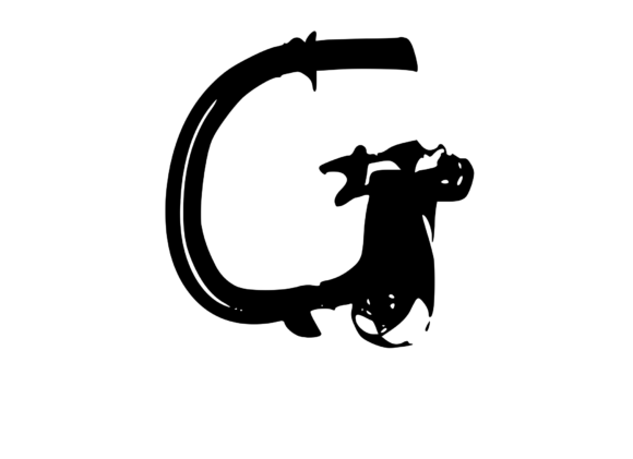 Bold Rotten Decaying Mono Letter G Review