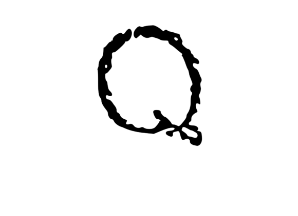 Scratched Mono Textured Q Review for Embroidery Projects